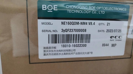comprar Panel de LCD de escritorio de 16 pulgadas NE160QDM-NM4 2560*1600Pixels 188ppi 1250CD/M2 3.3V panel de LCD de alta luminosidad para exteriores online manufacture