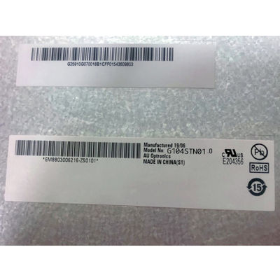 comprar 800×600 96PPI 230cd/M2 AUO 10,4 pulgadas Pantalla LCD industrial G104SN03 V1 online manufacture