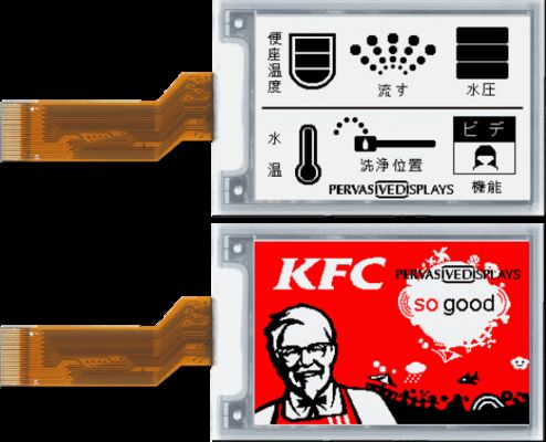 Un buen precio. Pantalla de tinta electrónica de ultra bajo consumo de energía de 2.71 pulgadas y 264*174 píxeles para etiquetas electrónicas de estantería en línea
