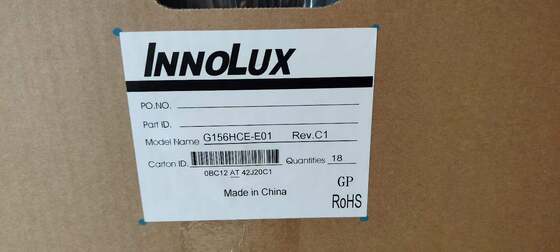 Un buen precio. Panel LCD Innolux de 15.6 pulgadas con resolución de 1920x1080 píxeles, brillo de 450cd/m² e interfaz de 40 pines Pantalla LCD industrial en línea