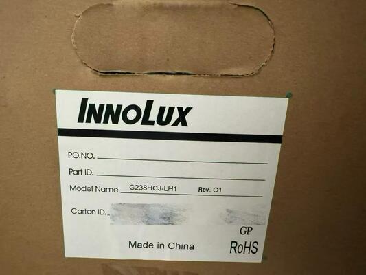 Un buen precio. Panel LCD Innolux de 23,8 pulgadas con resolución de 1920x1080 píxeles, brillo de 1000cd/m² y pantalla LCD industrial con interfaz de 30 pines en línea