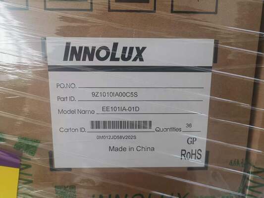 Calidad Innolux EE101IA-01D 10.1 pulgadas 1280x800 Resolución 500cd/m2 Brillo Panel de pantalla LCD para PAD de tabletas Fábrica