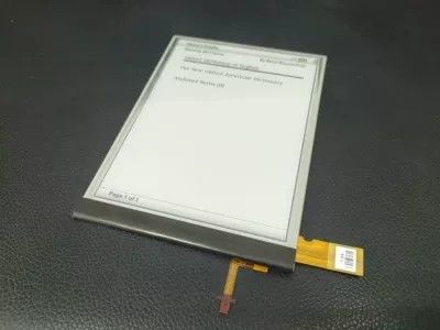 Un buen precio. Pantalla LCD de tinta de 6 pulgadas con revestimiento duro anti-brillo y panel EPD de la versión original en línea