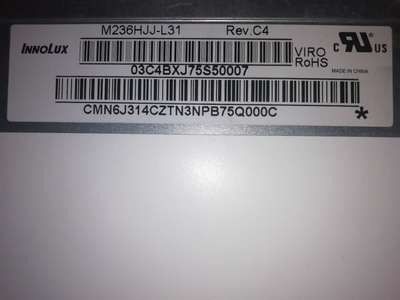 Un buen precio. Monitor LCD de 15,61 pulgadas Innolux con 1920*1080 píxeles Resolución 250 cd/m2 Brillo y Interfaz LVDS de 30 pin en línea