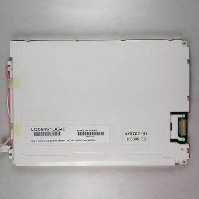 Un buen precio. Sharp LQ084V1DG21 Pantalla LCD de 8.4 pulgadas con 640*480 píxeles, 262K colores y 50K horas de vida útil, monitor industrial con pantalla táctil en línea