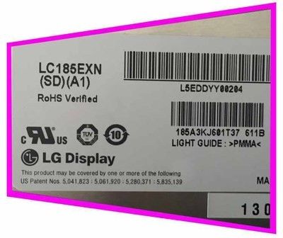 Un buen precio. Panel de TV LCD LG de 18,5 pulgadas con brillo de 300 cd/m2 y panel de pantalla TFT-LCD a color de 16,7M en línea