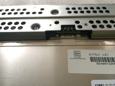 Un buen precio. Pantalla de visualización de GPS de automóvil Innolux 17 pulgadas 1920 * 1200 píxeles 600cd / m2 G170J1-LE1 Para Tesla en línea