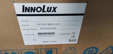17.3 pulgadas de televisores de pantalla ancha LCD monitores de computadoras Innolux 300cd/m2 30 Pin N173HCE-E31