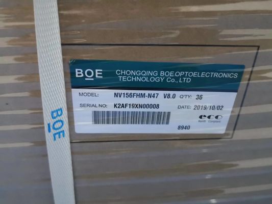 Un buen precio. BOE NV156FHM-N47 15.6 pulgadas 1920x1080 Resolución 250 cd/m2 Brillo PC módulo LCD TFT-LCD en línea