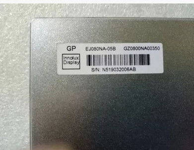 Un buen precio. Innolux Modulo LCD de fotograma digital de 8 pulgadas EJ080NA-05B con 800 * 600 píxeles Resolución 250CD / M2 Brillo y conector PIN 50 en línea