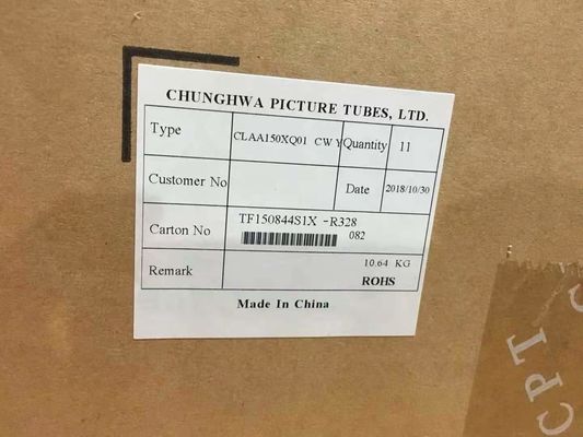 CPT 15in 85PPI 450Cd/M2 Monitoreo industrial de LCD CLAA150XQ01CW