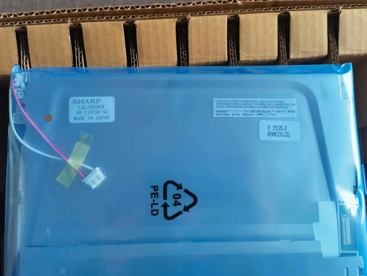 IPS Sharp Panel de LCD industrial LQ10D368 640*480 10,4 pulgadas 200 cd/m2 76PPI