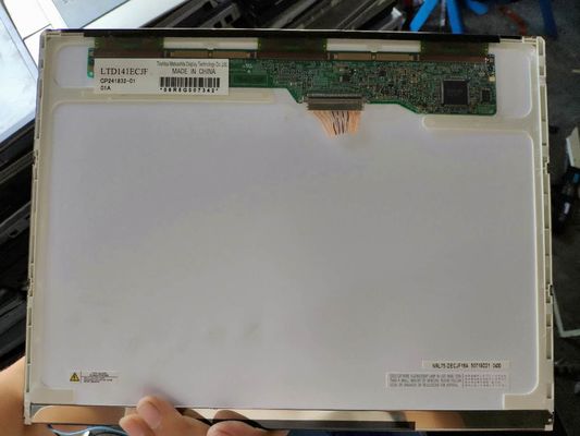 Un buen precio. Panel LCD industrial de 14,1 pulgadas de Toshiba con 1024 × 768 píxeles y pantalla TFT-LCD de brillo de 400CD / M2 en línea
